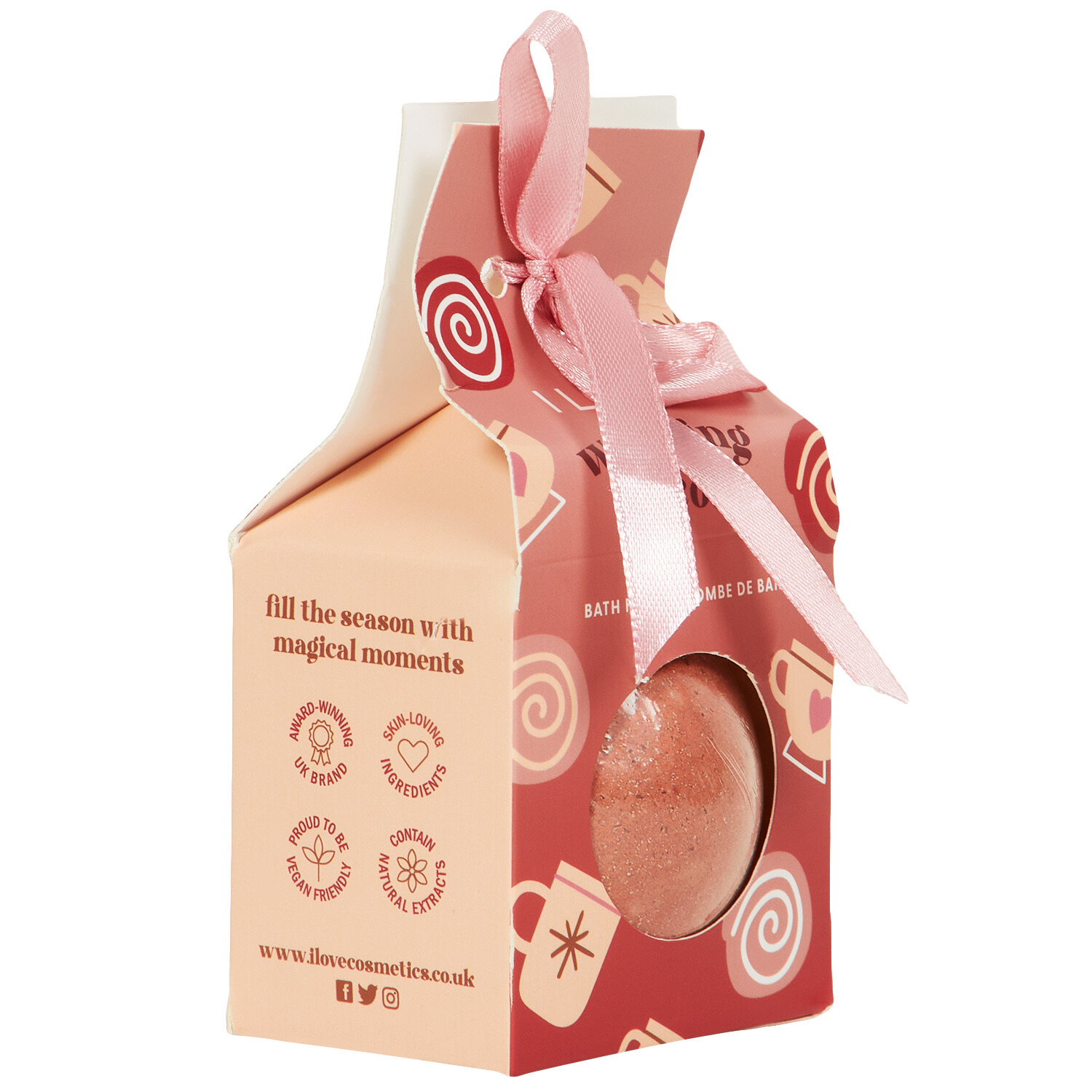 Warming Cocoa Bath Fizzer - Brown Image 4