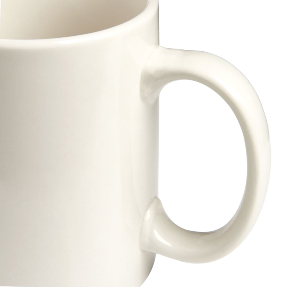 Wilko White Functional Mug Image 3