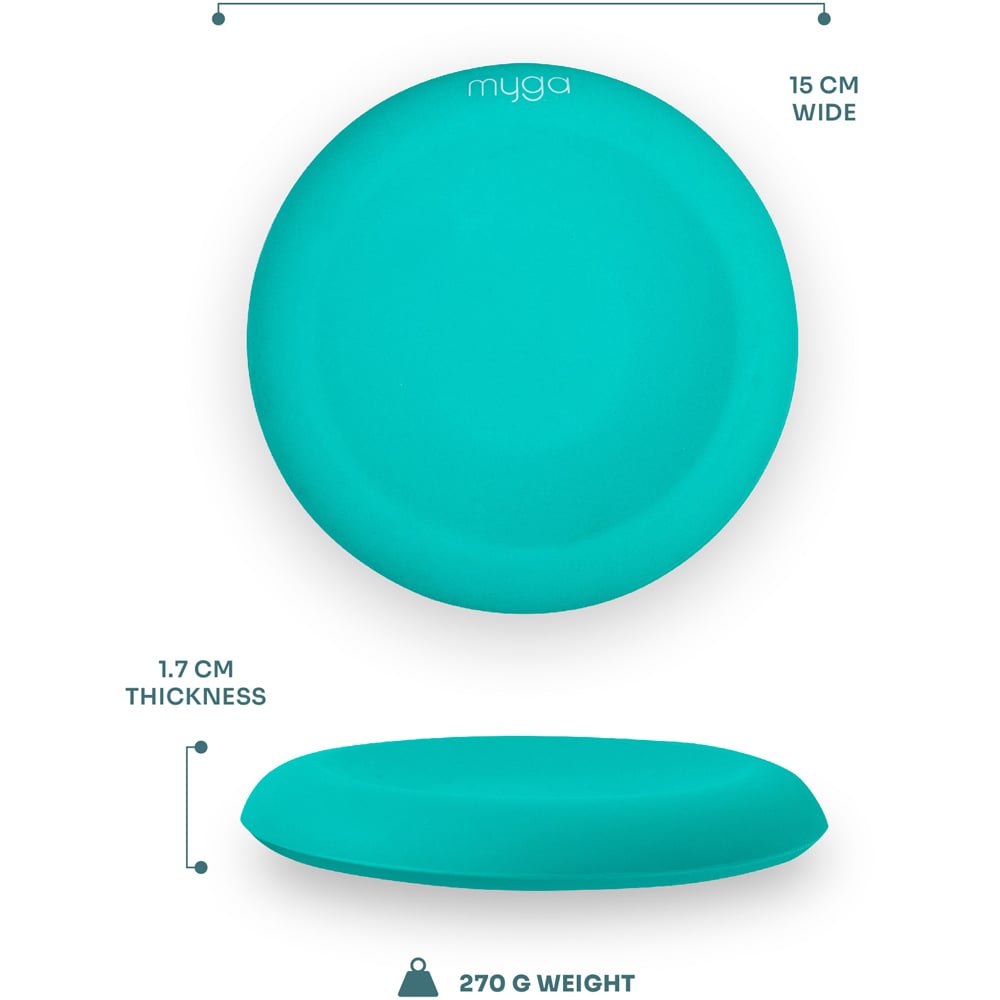 Myga Turquoise Jellies Knee Pad 2 Pack Image 3