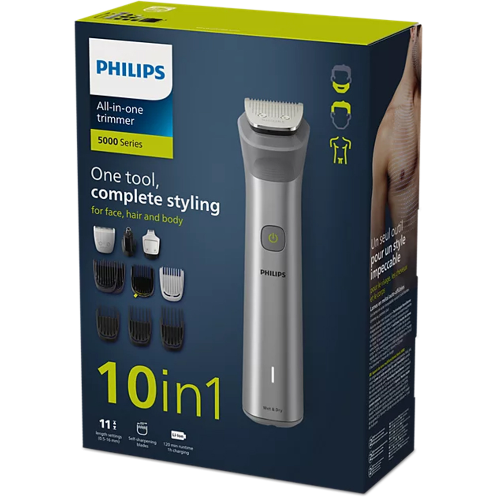 Philips 5000 Series MG5920/15 All-in-One Multi-Grooming Body Hair Trimmer Image 5