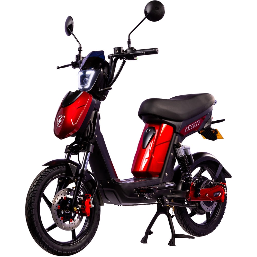 Eskuta SX-250 Classic Gloss Candy Red Electric Bike 48V Image 1