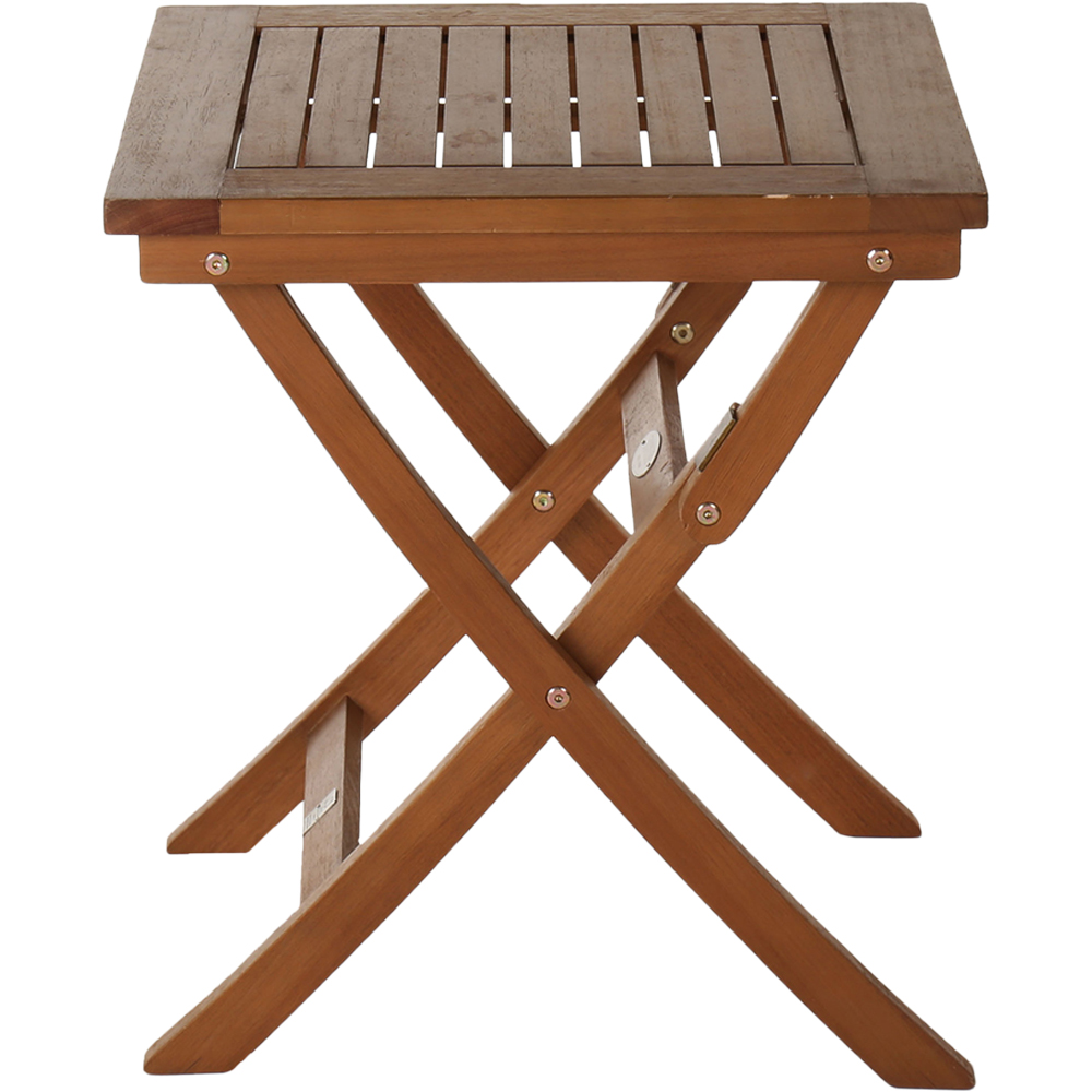 Charles Bentley Eucalyptus Small Folding Side Table Image 3