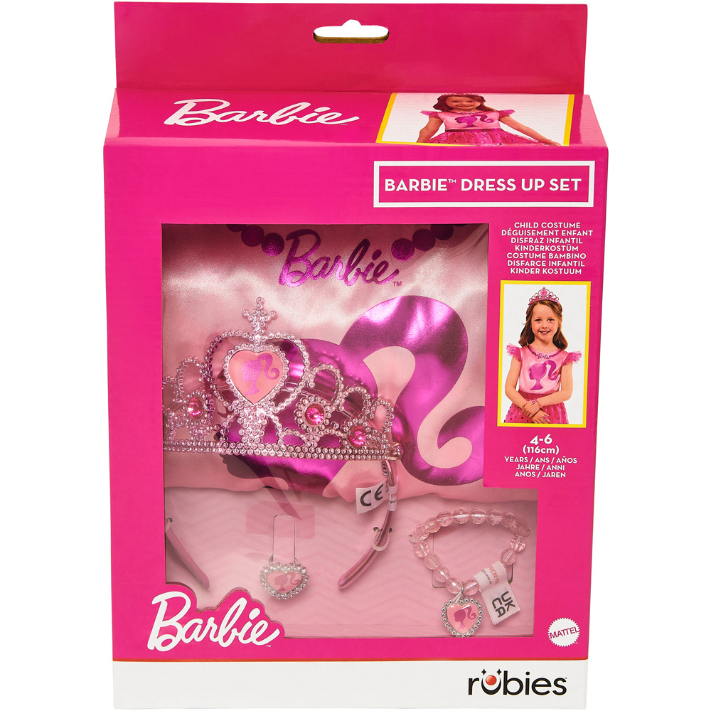 Barbie Dress Up Gift Set 4 to 6 Years Image 2