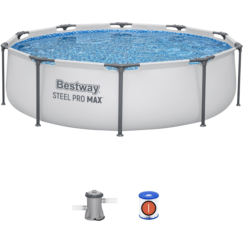 Bestway Steel Pro Max Frame Paddling Pool 10ft x 30 inch Image 4