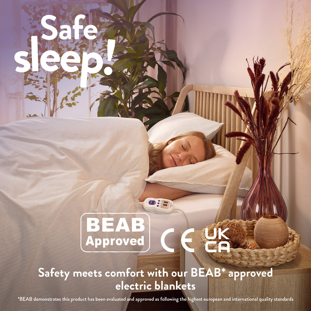 Slumberdown Single Wonderfully Warm Electric Blanket Image 8