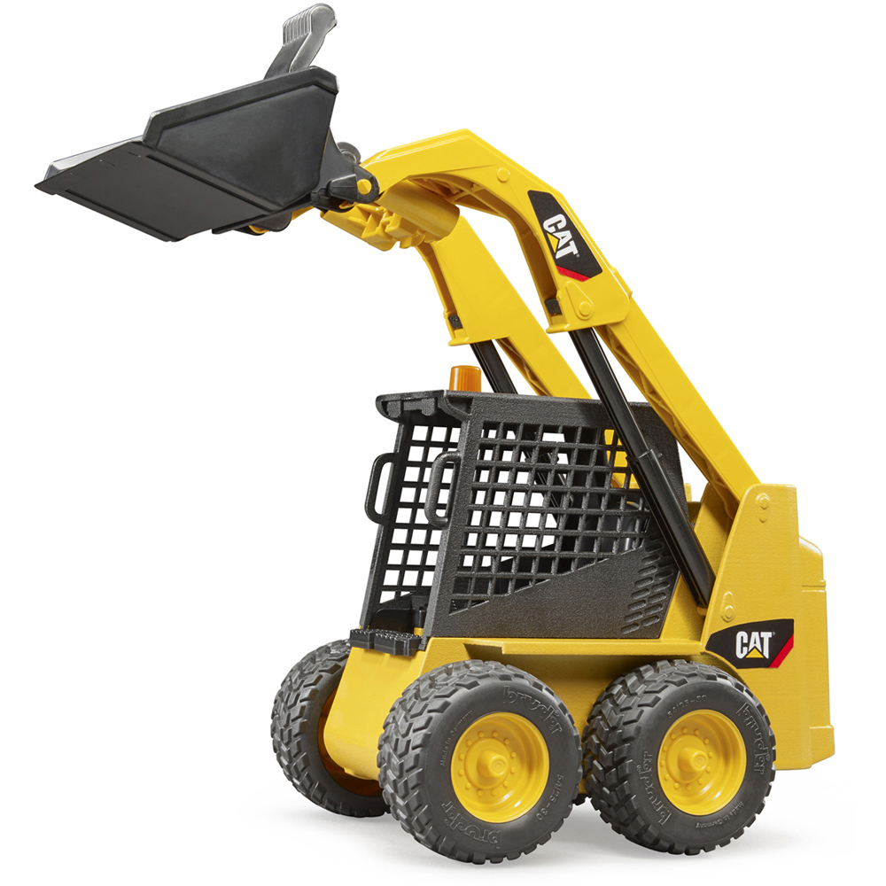 Bruder Kids Cat Skid Steer Compact Loader Playset Model Image 7