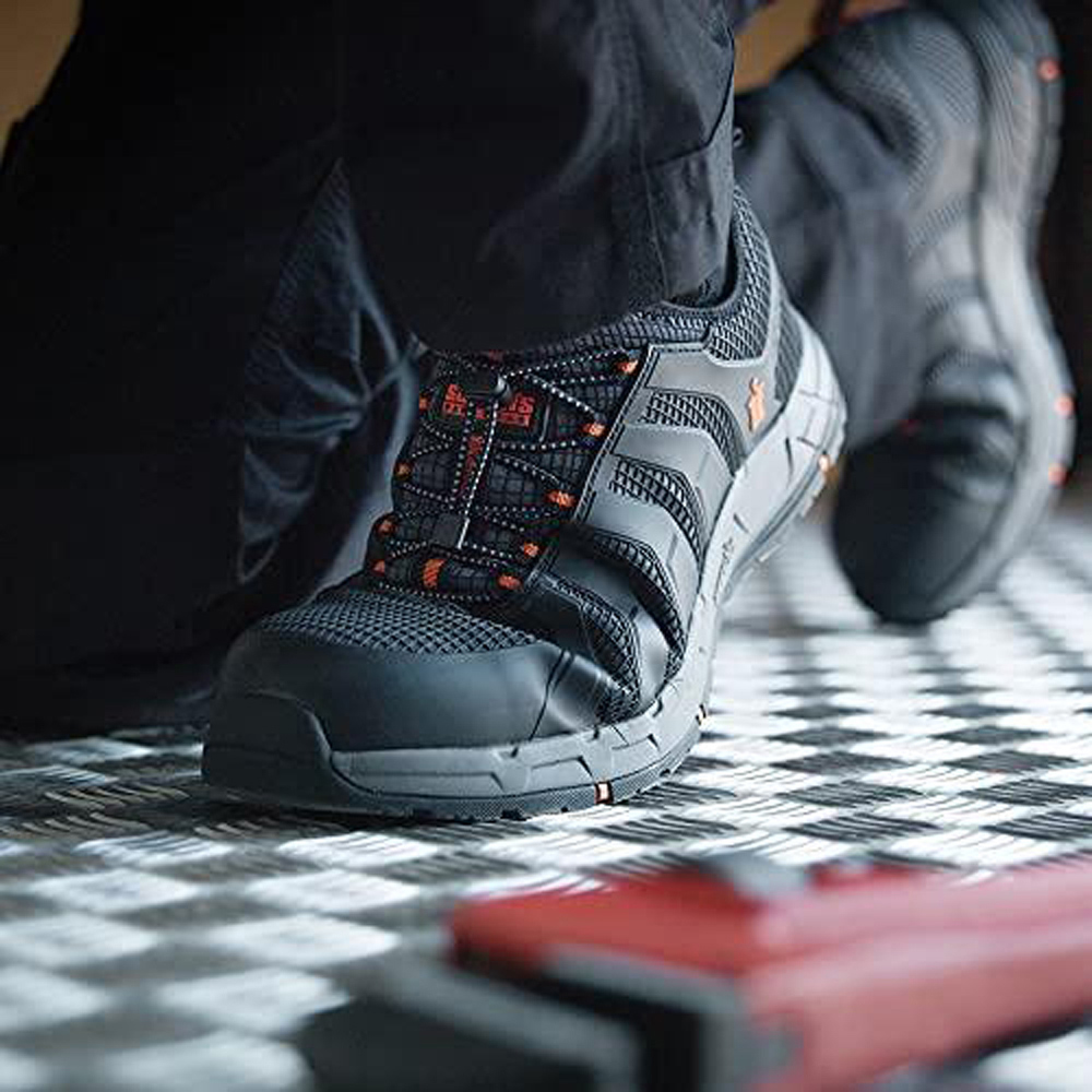 Scruffs Argon Safety Trainers Black Size 9 Image 2