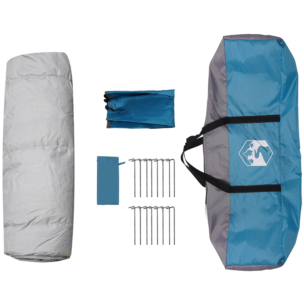 vidaXL 4 Person Instant Tent Blue Image 7