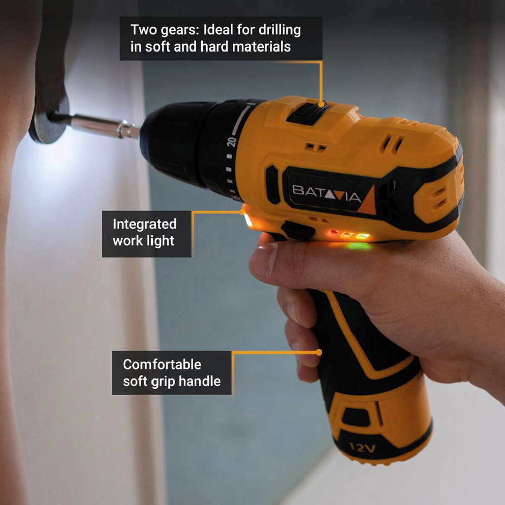 Batavia FIXXPACK 12V Drill Driver Bare Unit Image 3