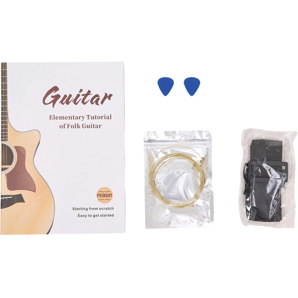 H&O Direct 38 Inch Classical Guitar with X Bracing for Clear Tone Image 5