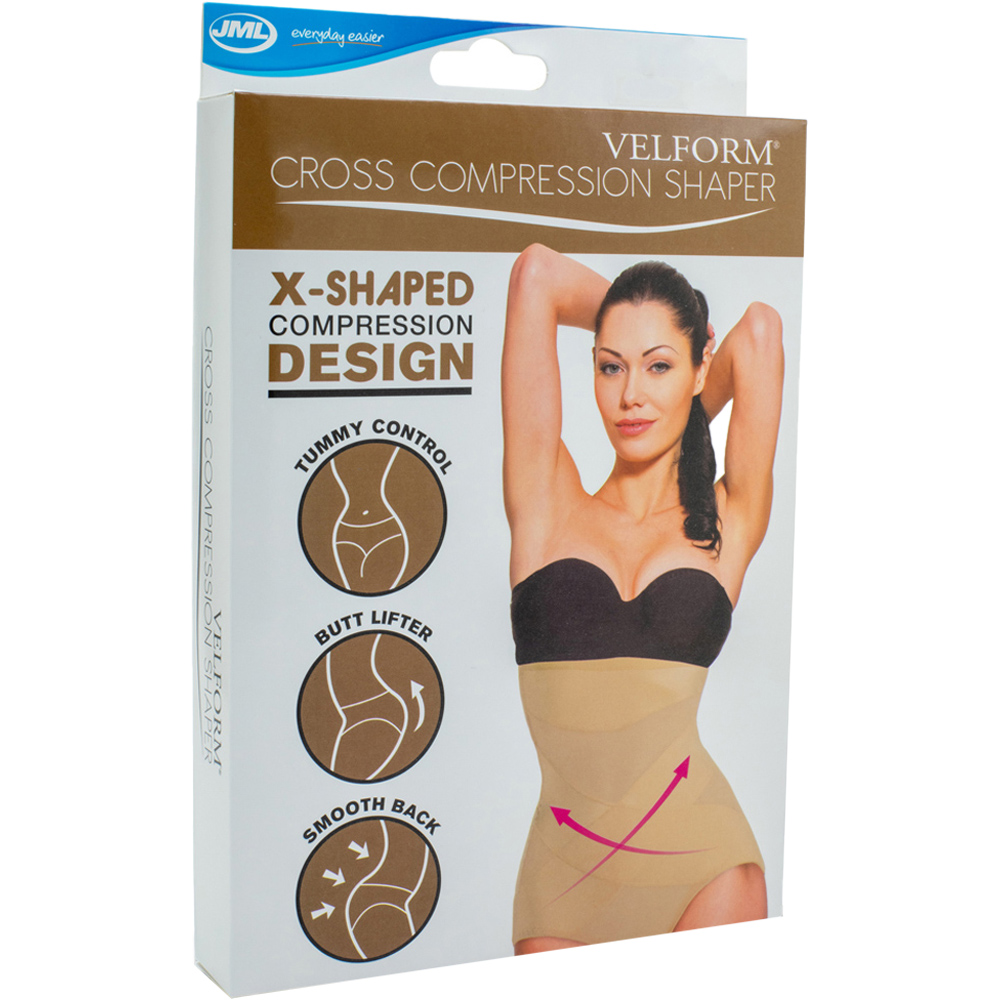JML Velform Cross Compression Shaper Beige XL Image
