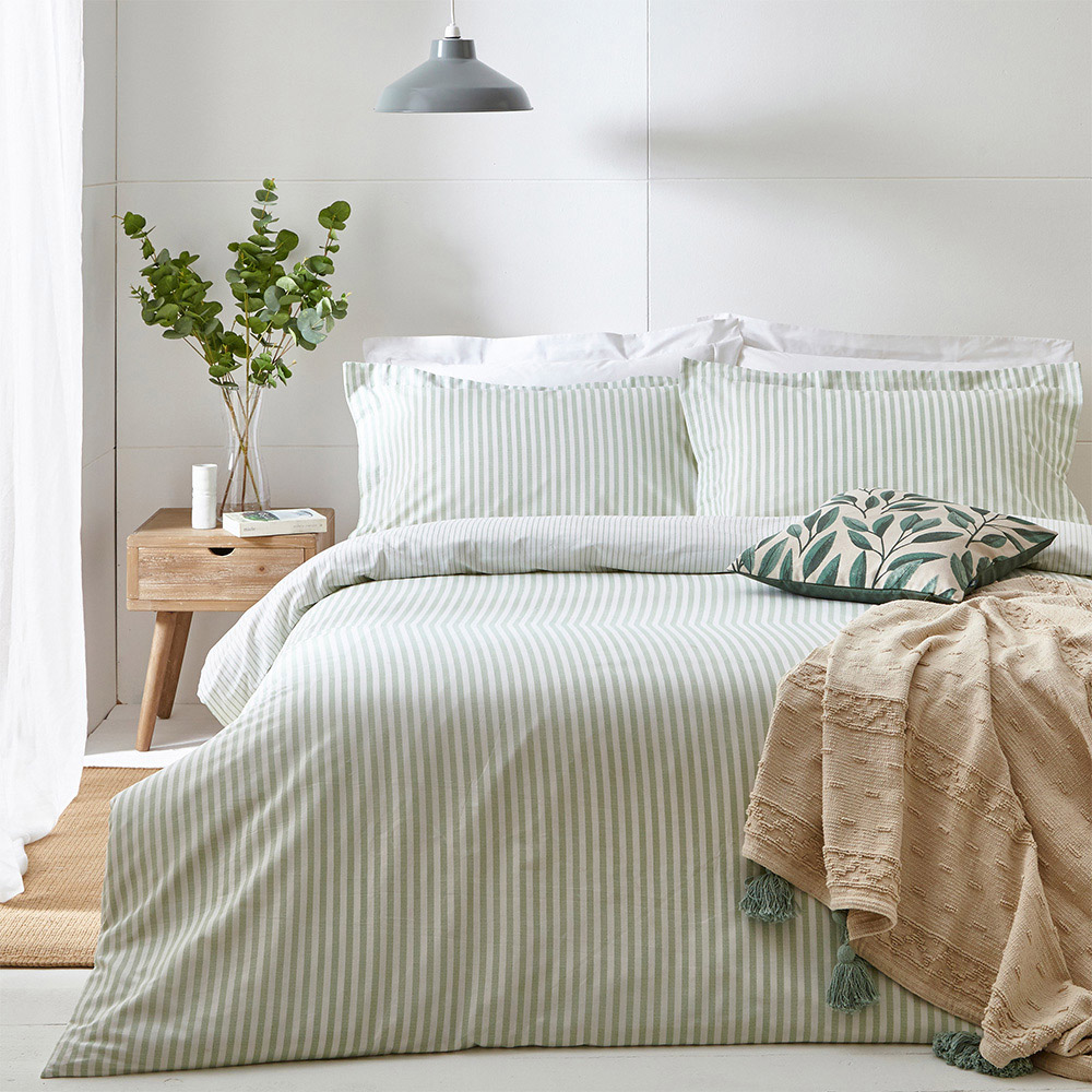 Yard Hebden King Size Eucalyptus Duvet Set Image 1