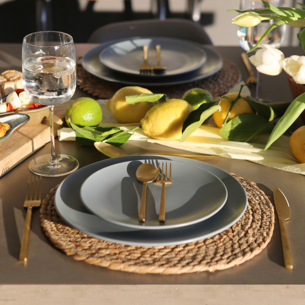 Argon Tableware 48 Piece Gold Stainless Steel Cutlery Set Image 2
