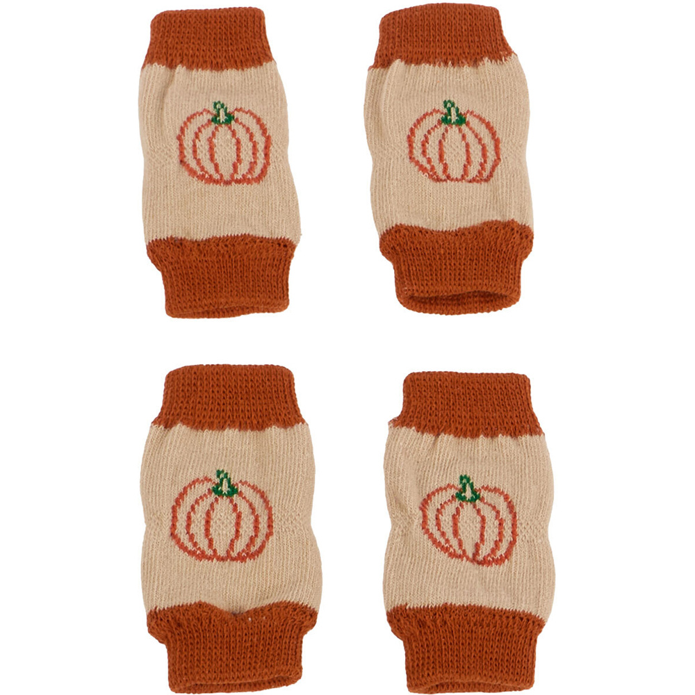 Pumpkin Pet Leg Warmers Neutral Image 1