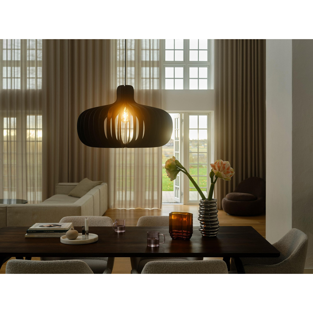 Nordlux Hazo 65 Black Pendant Light Image 2