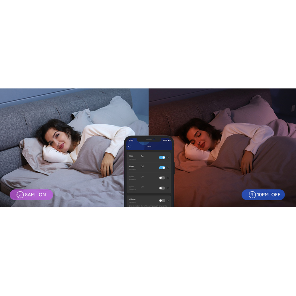 Govee 2 Pack E27 RGBWW 9W Smart LED Bulb Image 7