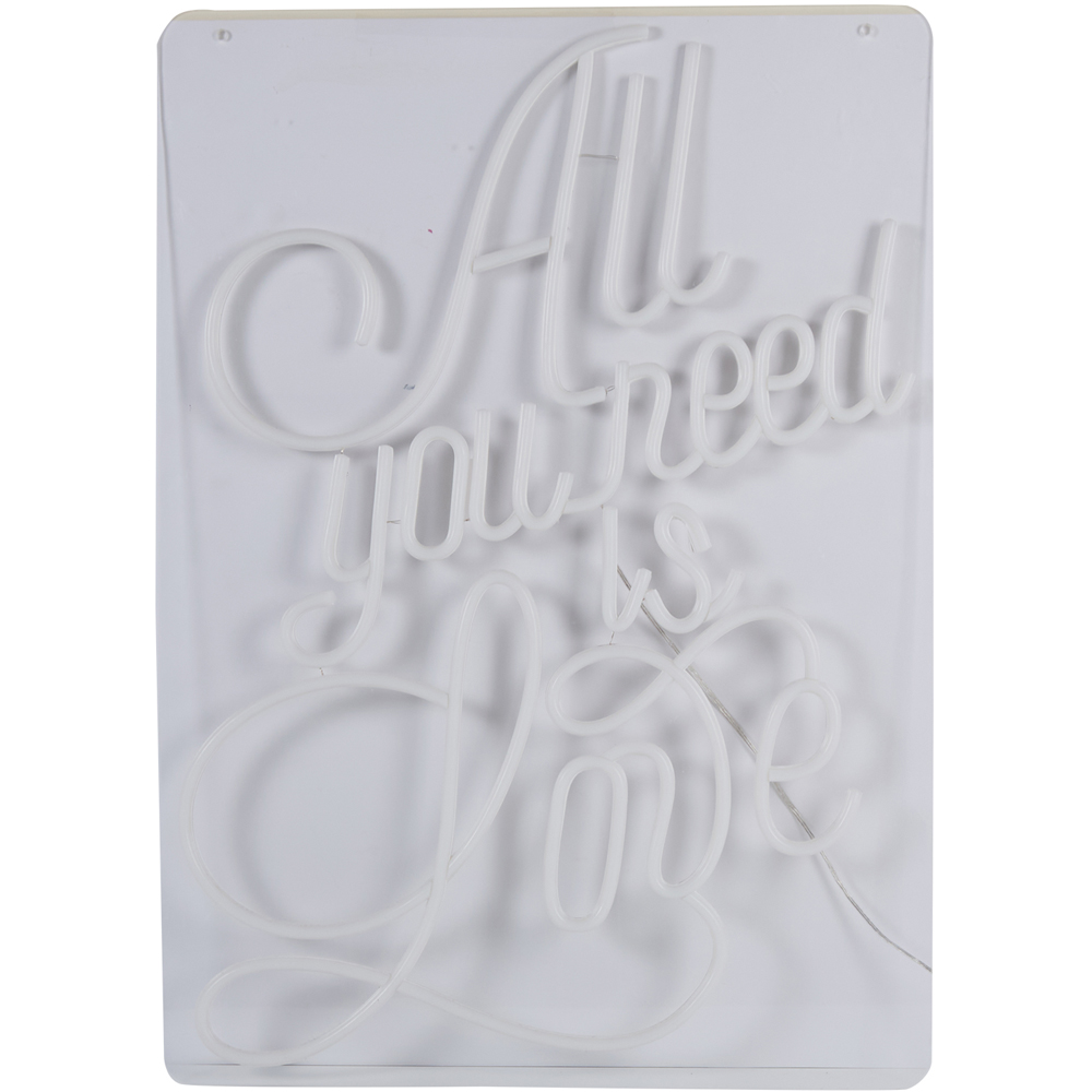 All You Need Is Love Neon Sign Image 4