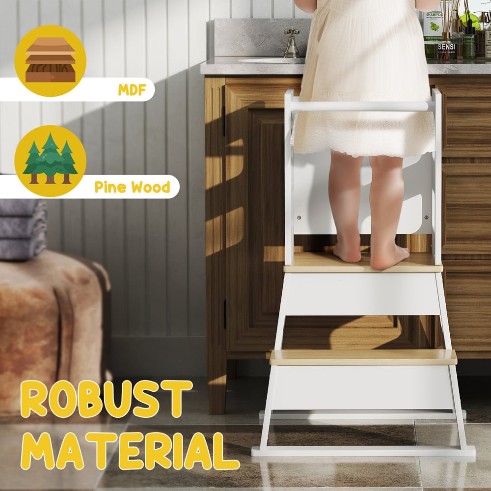 AIYAPLAY 2-in-1 Toddler Tower Image 7