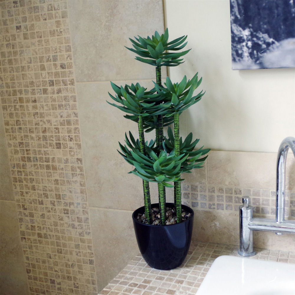 Botanik Tropical Yukka Artificial Plant in Pot 60cm Image 2