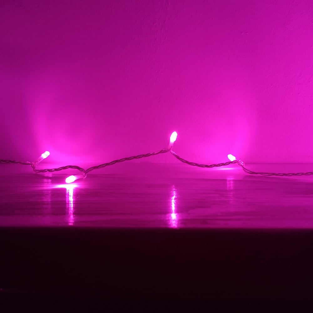 Premier SupaBrights 200 Pink LED String Light 16m Image 3