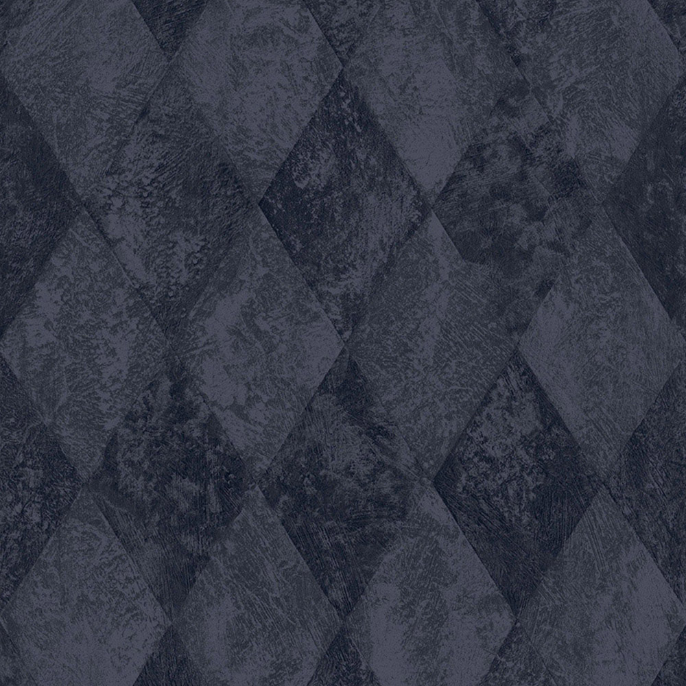 Galerie Ambiance Geometric Dark Blue Wallpaper Image