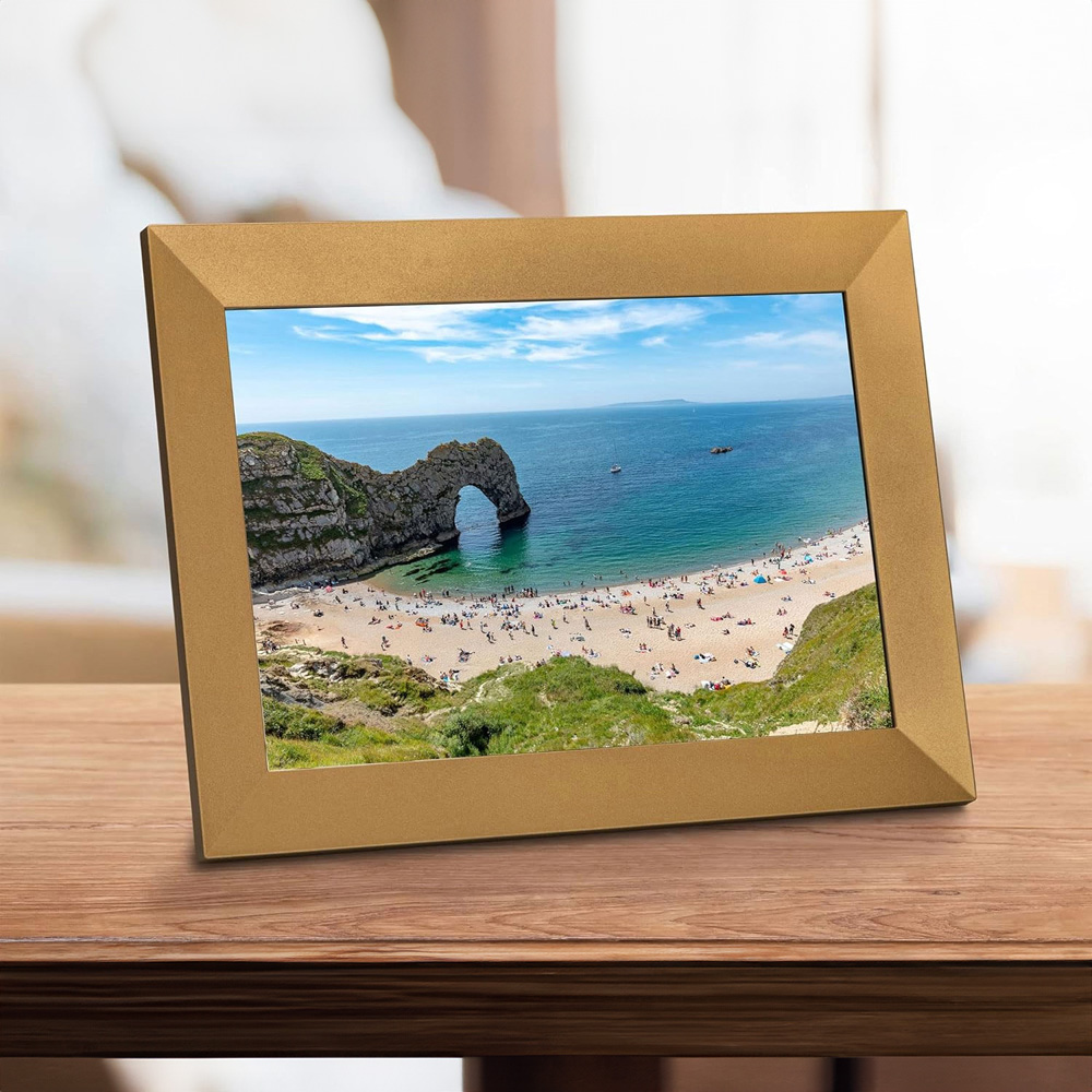 Grouptronics Gallery10 Gold WiFi Digital Photo Frame Image 2
