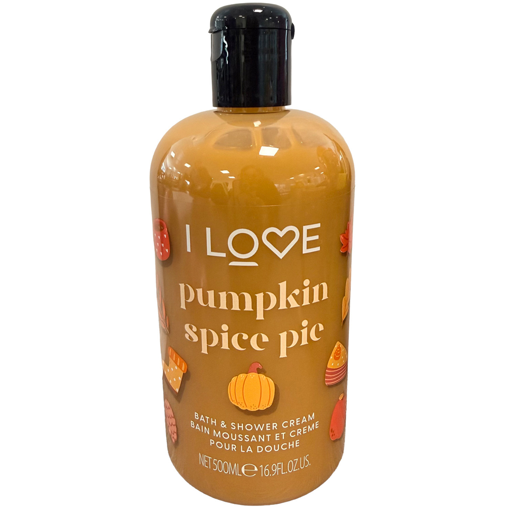 I Love Shower Gel Pumpkin Spice Image 1