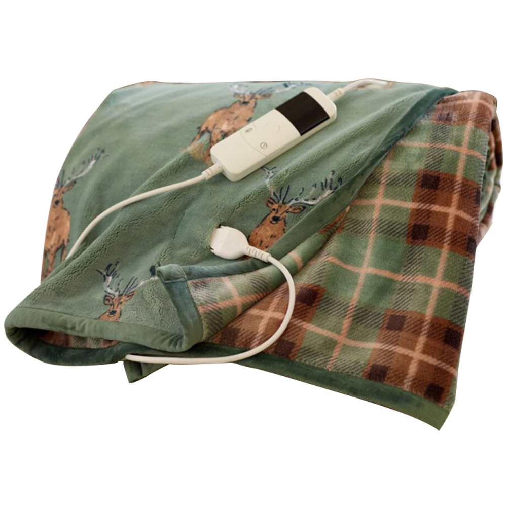 Deyongs Highland Fell Multicolour Heated Throw 140 x 180cm Image 1