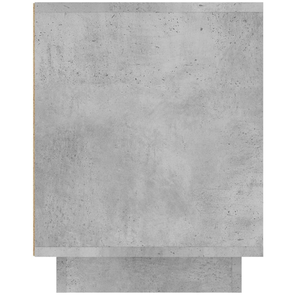 vidaXL 2 Door 2 Shelf Concrete Grey TV Cabinet Image 7