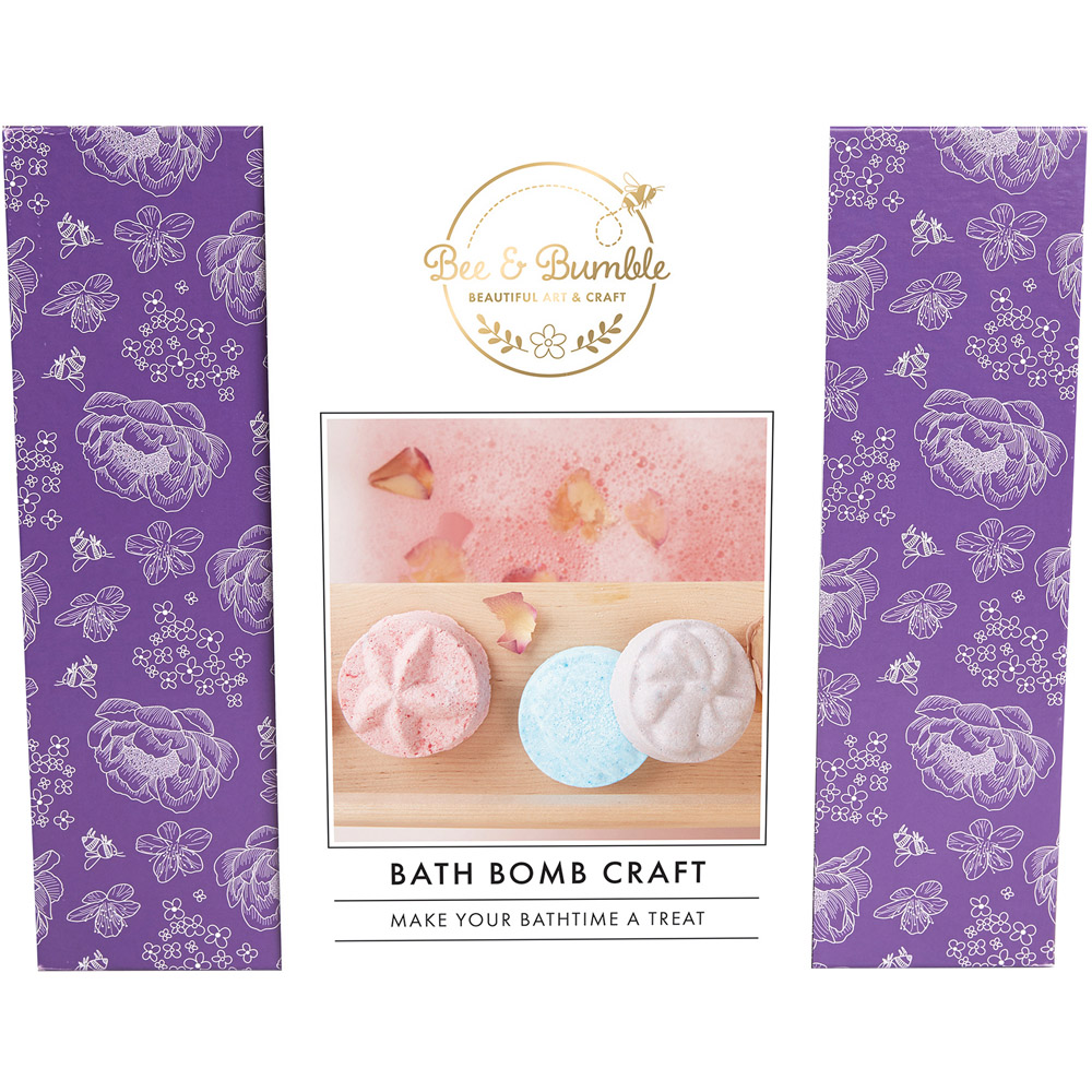 Bee & Bumble Multicoloured Bath Bomb Craft Kit Image 1
