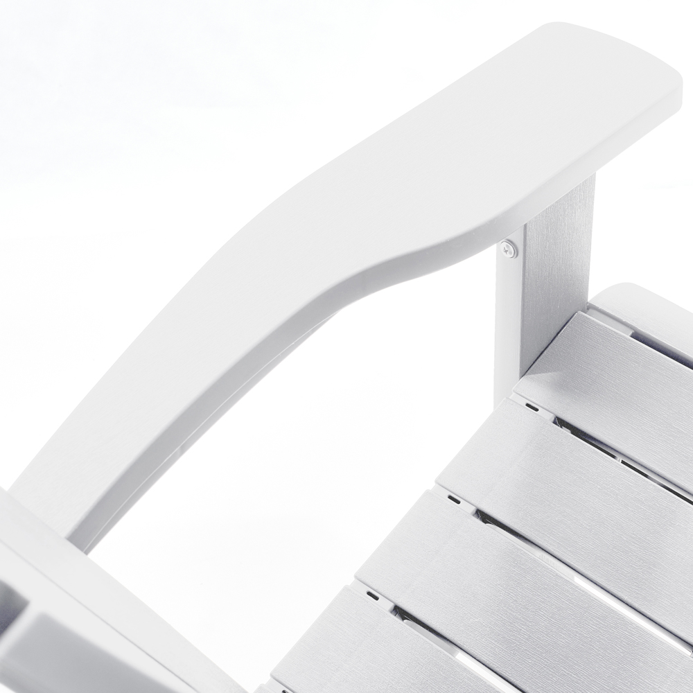 Keter Troy White Adirondack Chair Image 5