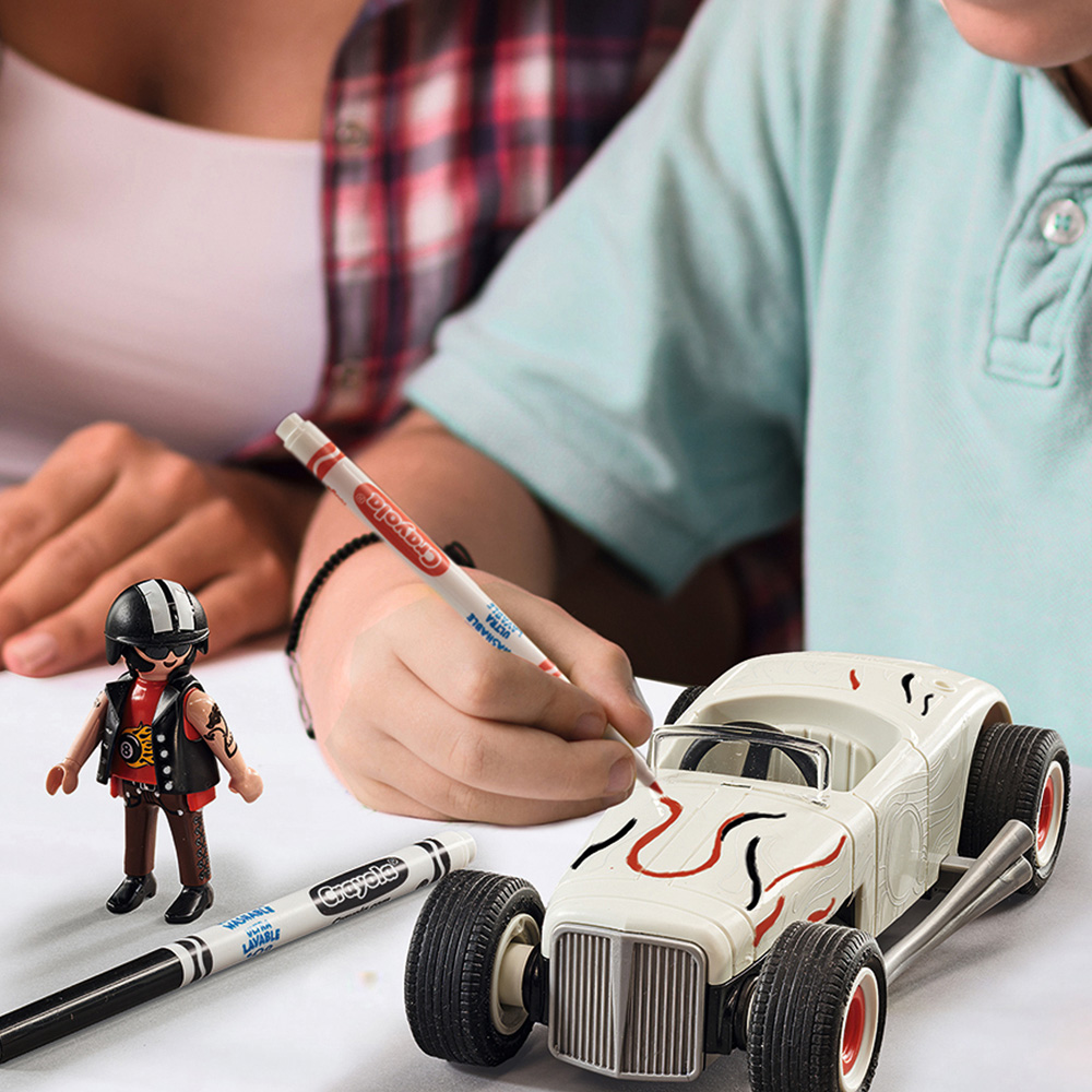Playmobil Colour Hot Rod Playset 20 Piece Image 7