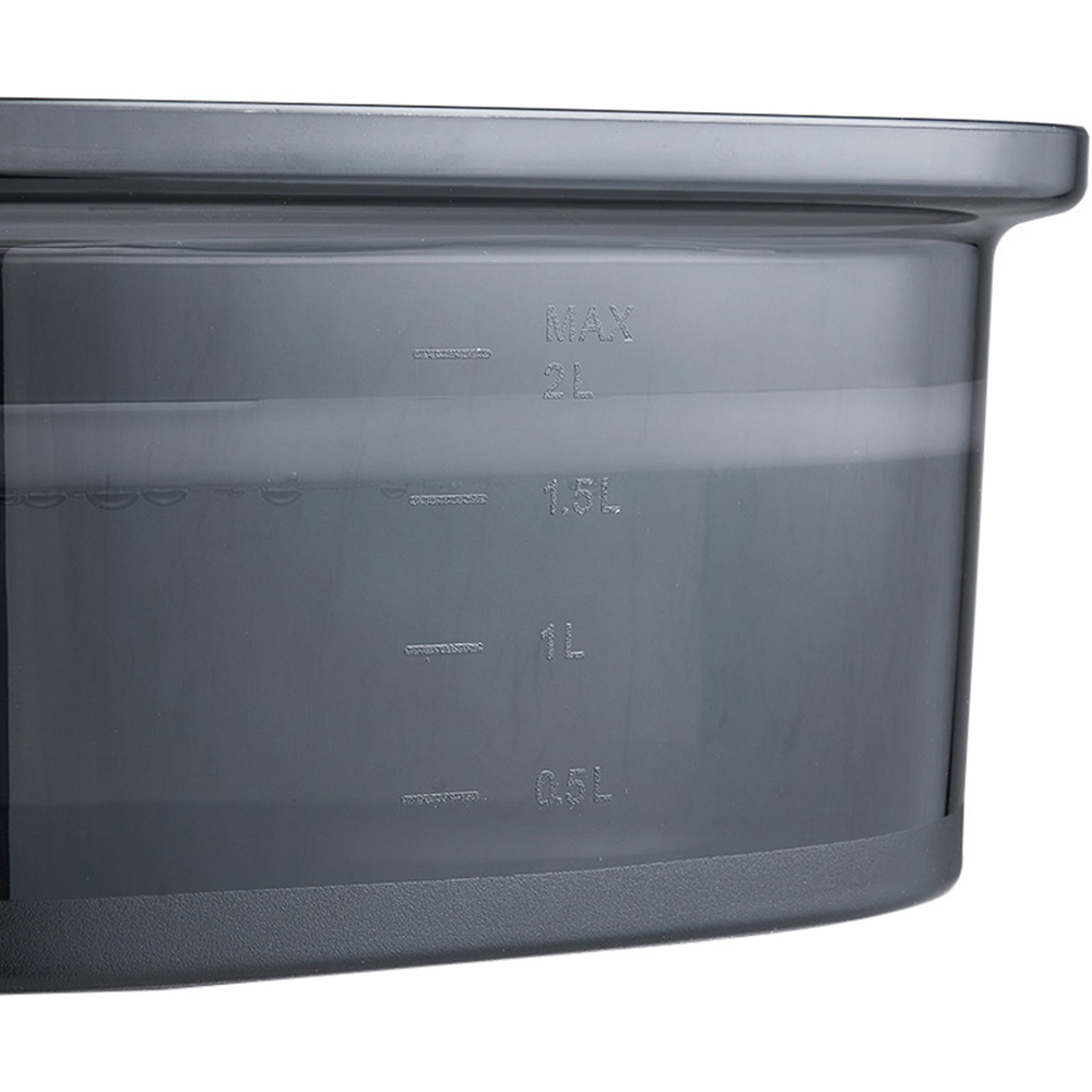 H&O Direct Black Spill Proof Pet Water Bowl 2L Image 5