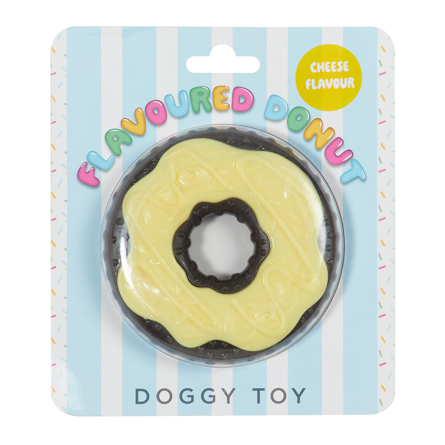 Flavoured Donut Dog Toy Image 2