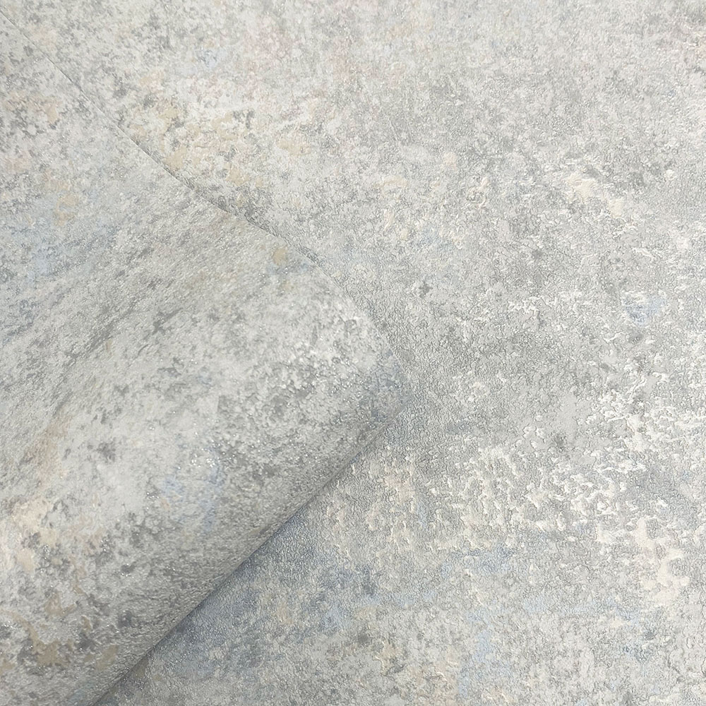 Muriva Venezia Stone Blue Grey Wallpaper Image 2