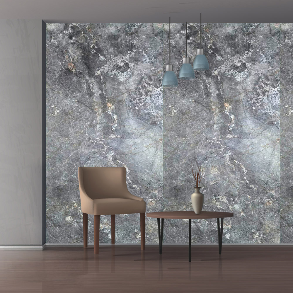 Britwall Charcoal Marble PU Wall Panel 1200 x 600 x 3mm Image 1