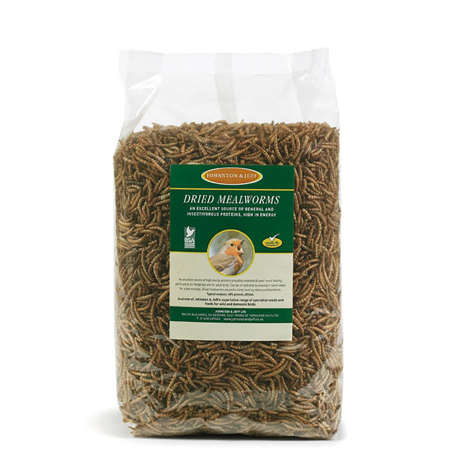 Mealworms Bird Feed 500g Wilko