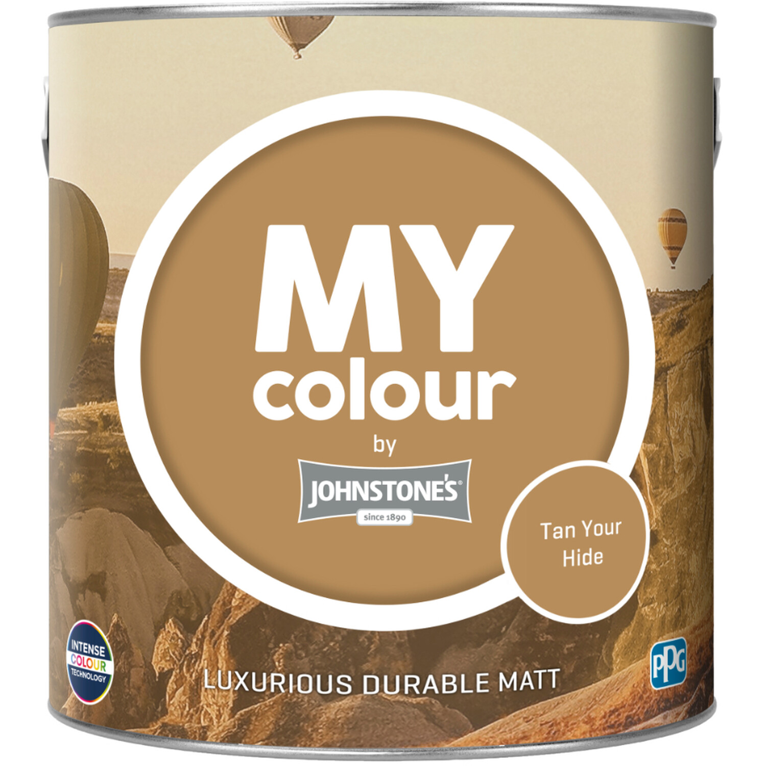 Johnstone's MY Colour Luxurious Durable Matt Paint Tan Your Hide Image 5