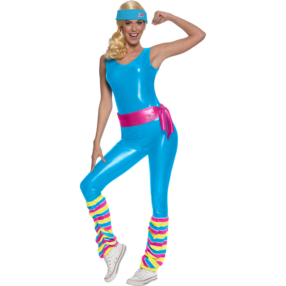 Barbie Exercise Barbie Adult Costume Small Image 5