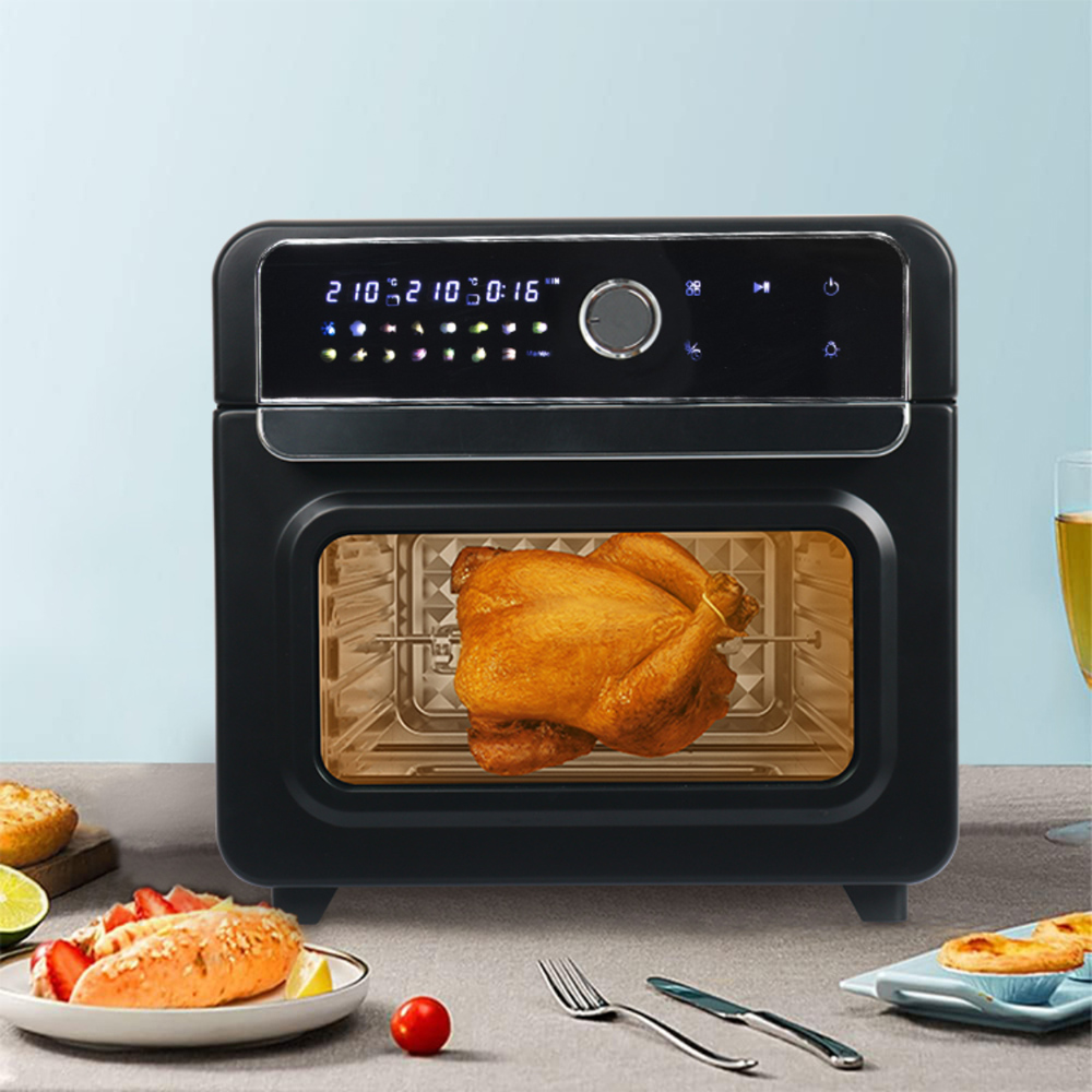 Ometa 81052 Black 28L Air Fryer Oven 1500W Image 2