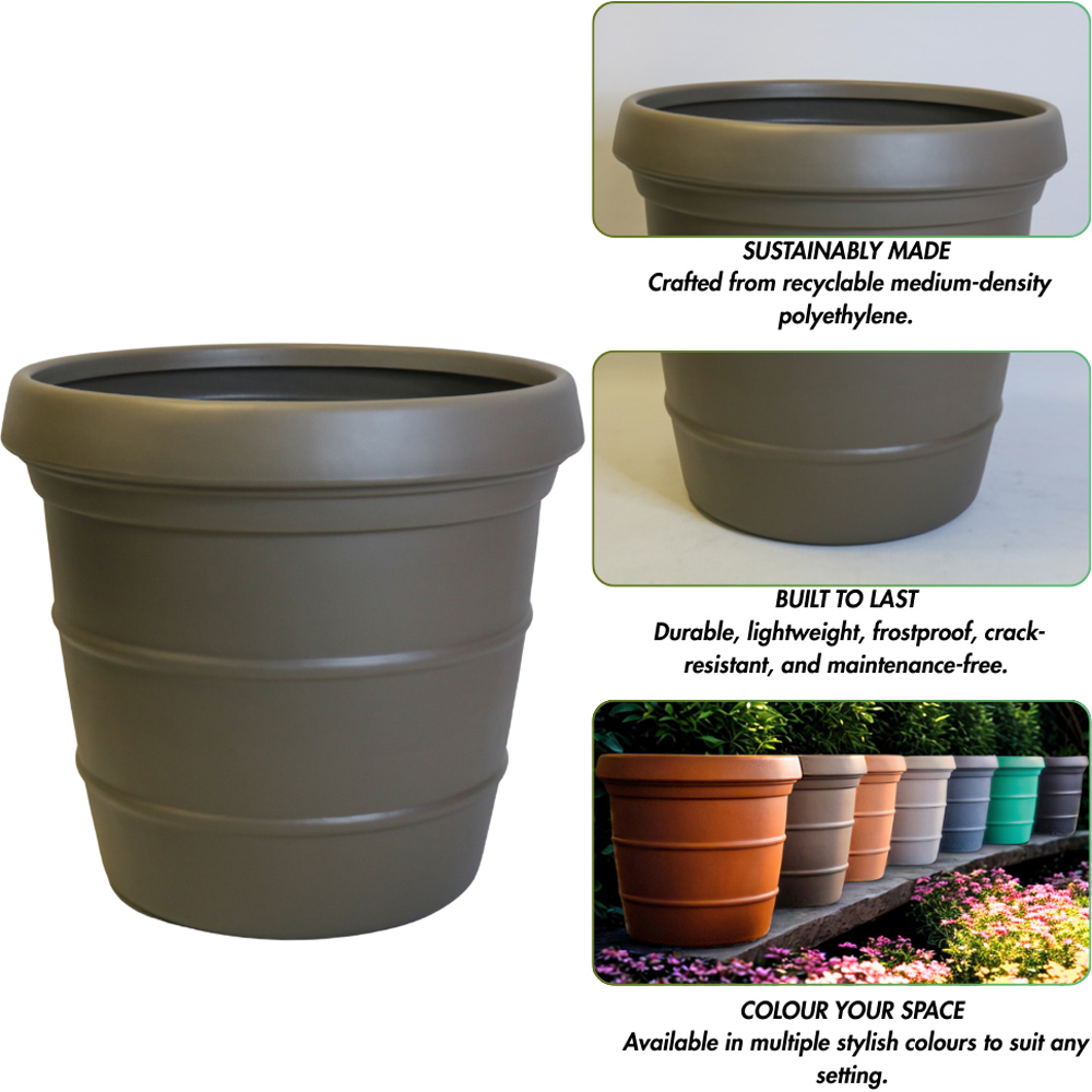 Trifibre Kesington Clay Planter 60 x 45cm Image 6