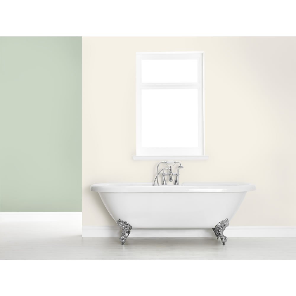Dulux Bathroom+ Jasmine White Soft Sheen Emulsion Paint Tester Pot 50ml Image 2
