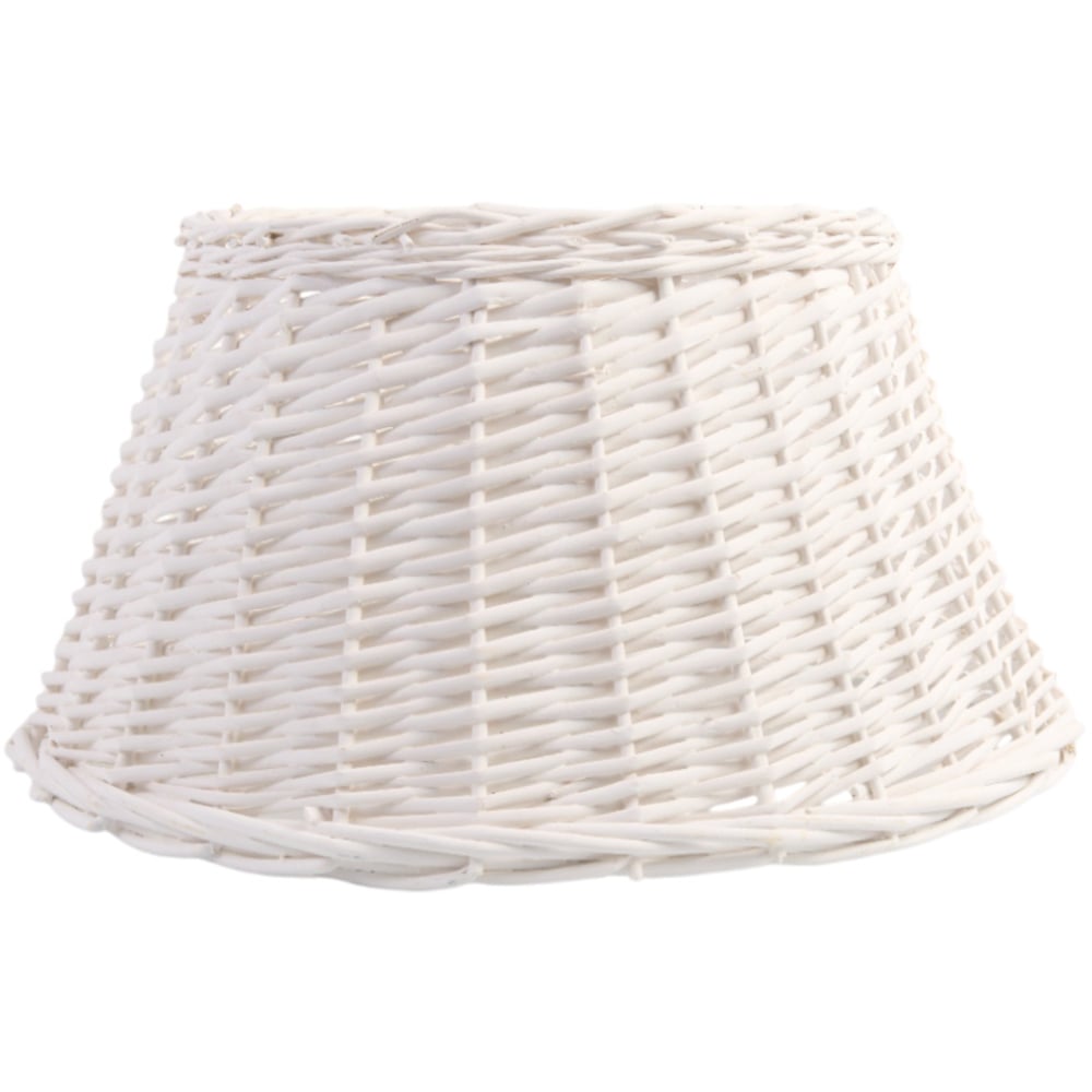 The Winter Workshop White Natural Wicker Tree Skirt Image 2