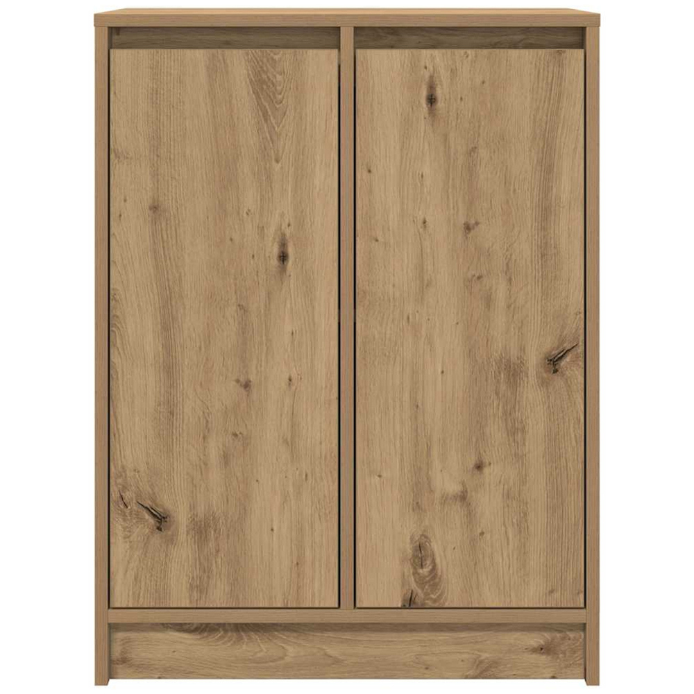 vidaXL 2 Door Artisan Oak Sideboard Image 6
