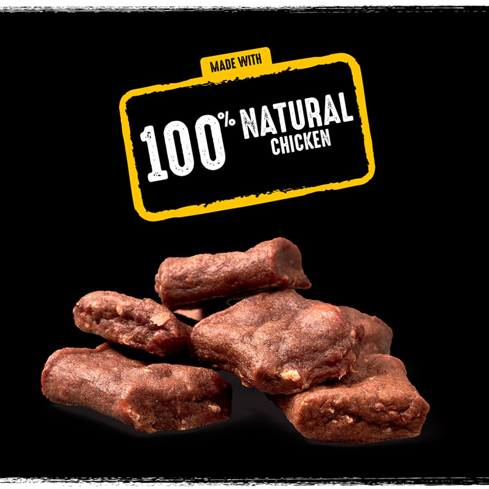Crave Protein Chunks Natural Chicken Adult Dog Treat 55g Image 3