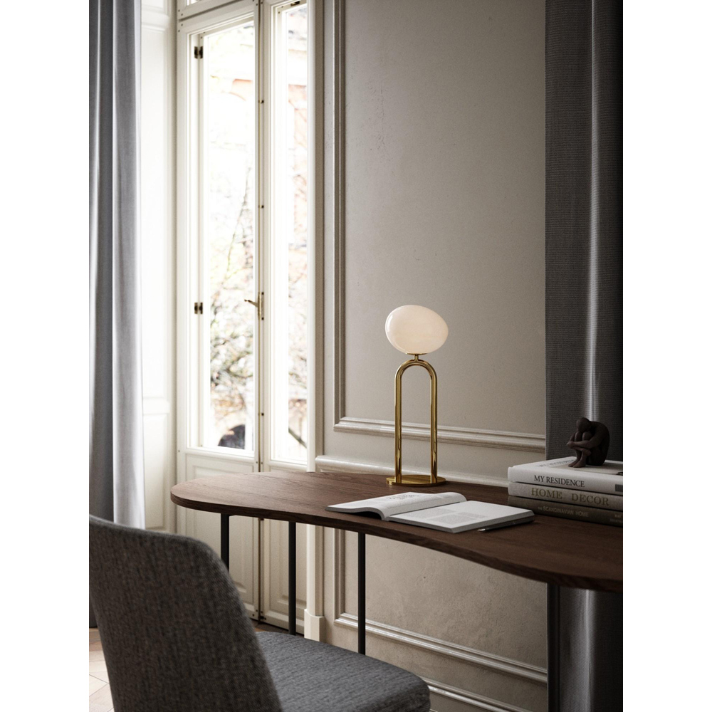 Nordlux Shapes Brass Opal Glass Shade Table Lamp Image 5