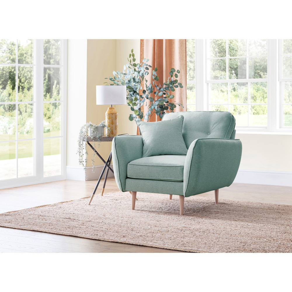 Opry Faro Aqua Armchair Image 5