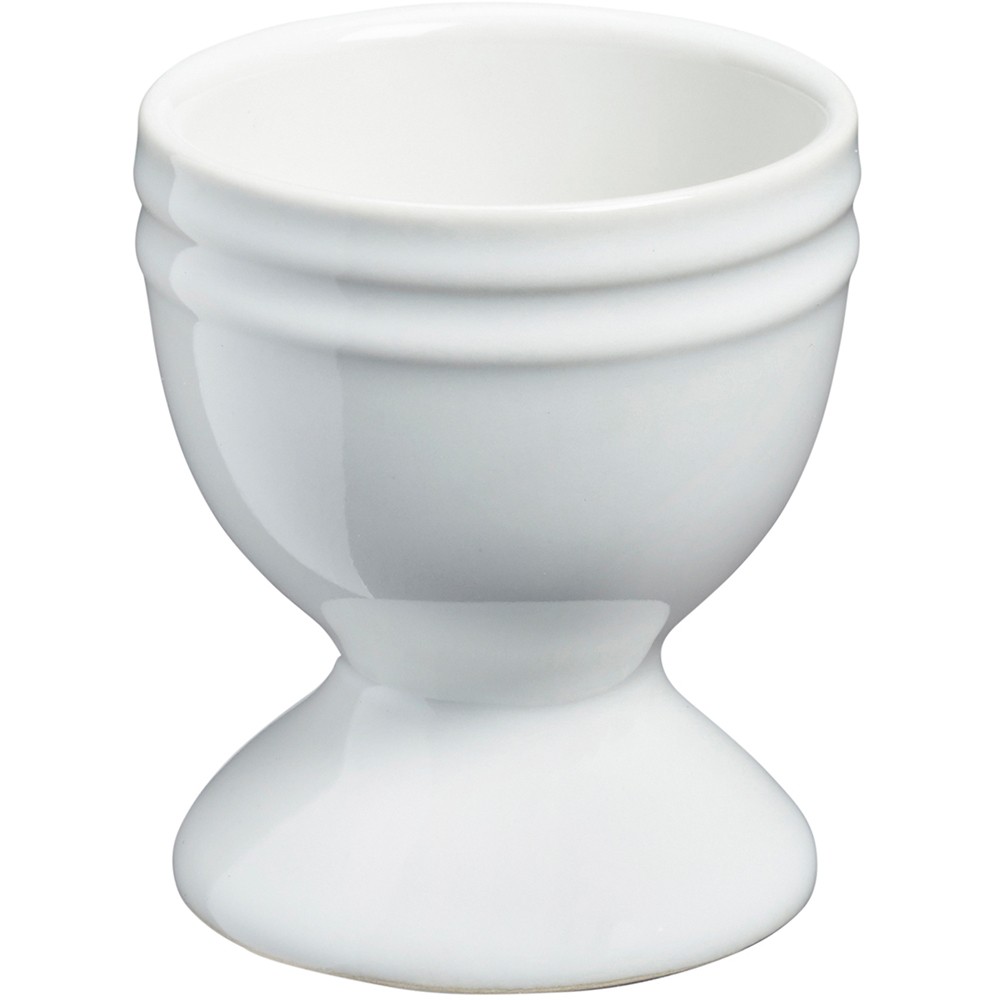 Cooks Professional Set of 4 White Egg Cups Image 2