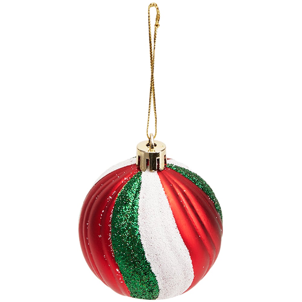 Living and Home Christmas Hanging Bauble 16 Pack Image 8