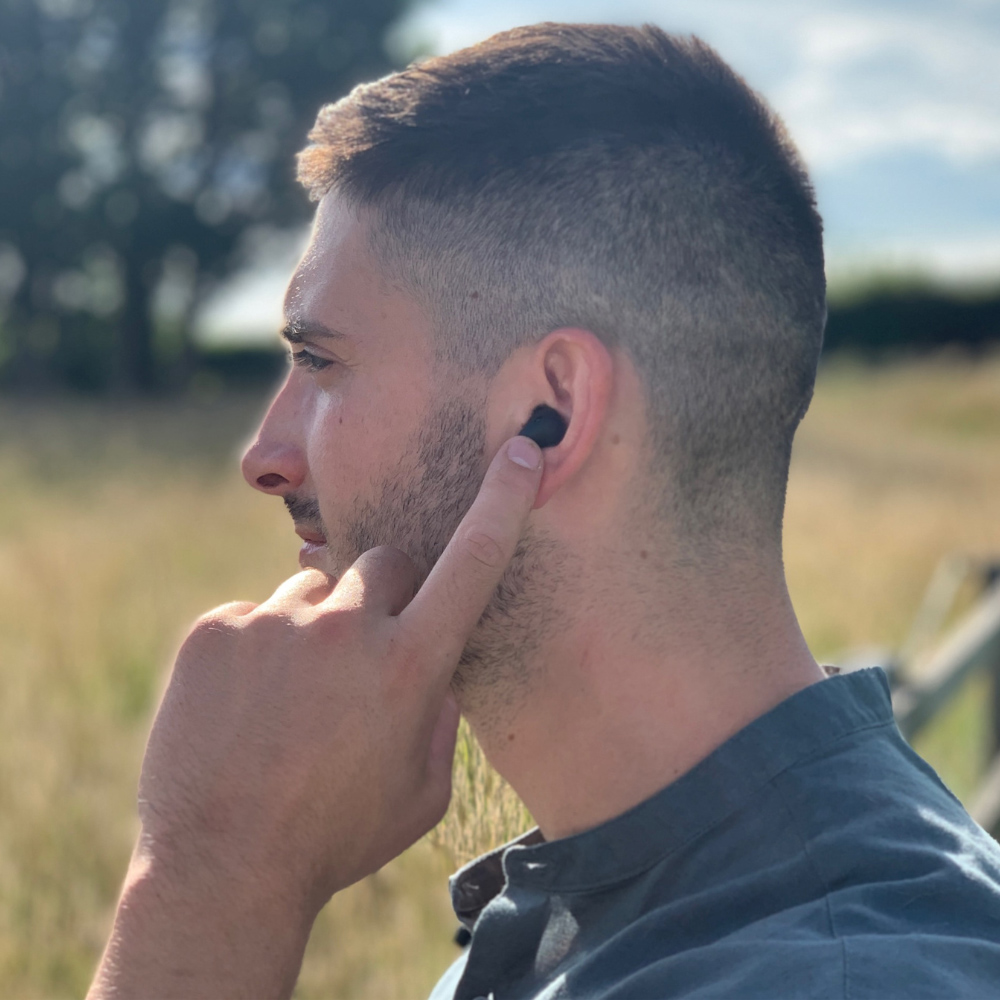 Streetz Black True Wireless Stereo Semi-in-ear Earbuds Image 5